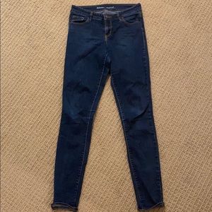 Dark rinse jeans